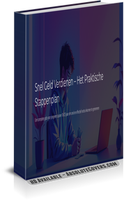 Snel Geld Verdienen – Het Praktische Stappenplan (e-book)